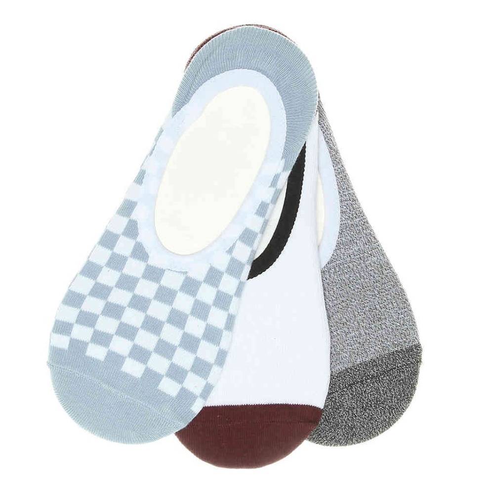 VANS CHECKERED WOMEN’S NO SHOW LINERS – 3 PACK - Picture 1 of 2